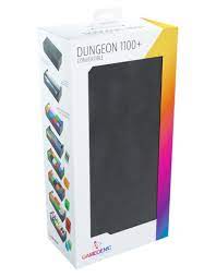 Dungeon 1100+ Card Convertible Deck Box: Black - Evolution TCG