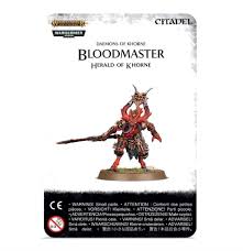 Bloodmaster, Herald of Khorne - Evolution TCG