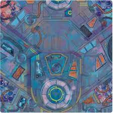 MARVEL CRISIS PROTOCOL: SPACEPORT SHOWDOWN GAME MAT - Evolution TCG