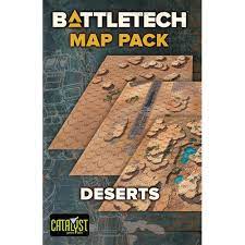 BattleTech: Miniature Map Pack - Deserts - Evolution TCG