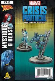 Marvel Crisis Protocol: Mystique & Beast - Evolution TCG