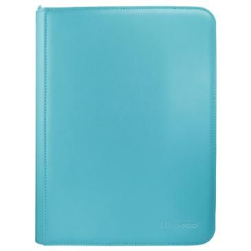 Vivid 9-Pocket Zippered PRO-Binder: Light Blue - Evolution TCG