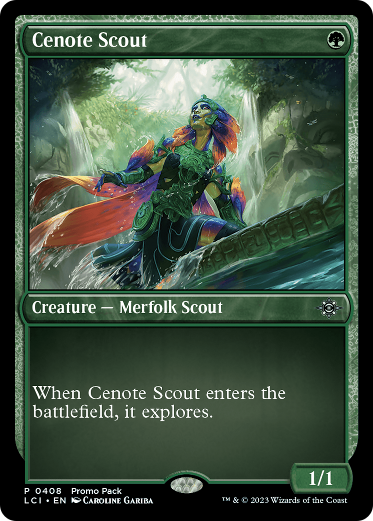 Cenote Scout [The Lost Caverns of Ixalan Promos] - Evolution TCG