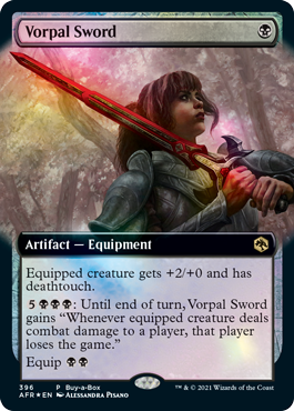 Vorpal Sword (Buy-A-Box) [Dungeons & Dragons: Adventures in the Forgotten Realms] - Evolution TCG