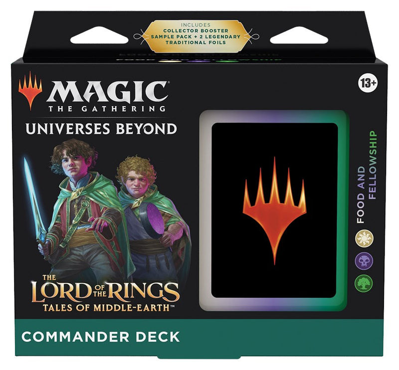 The Lord of the Rings: Tales of Middle-earth - Commander Deck (Food and Fellowship) - Evolution TCG