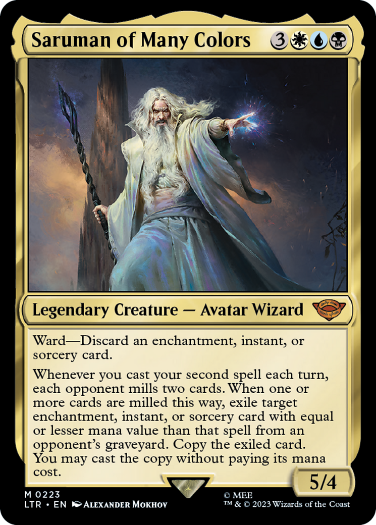 Saruman of Many Colors [The Lord of the Rings: Tales of Middle-Earth] - Evolution TCG