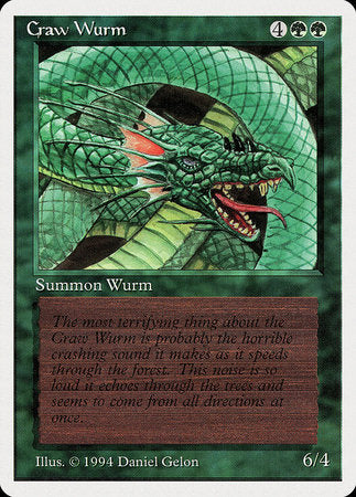 Craw Wurm [Summer Magic / Edgar] - Evolution TCG