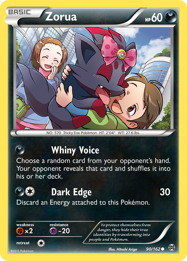 Zorua (90/162) [XY: BREAKthrough] - Evolution TCG