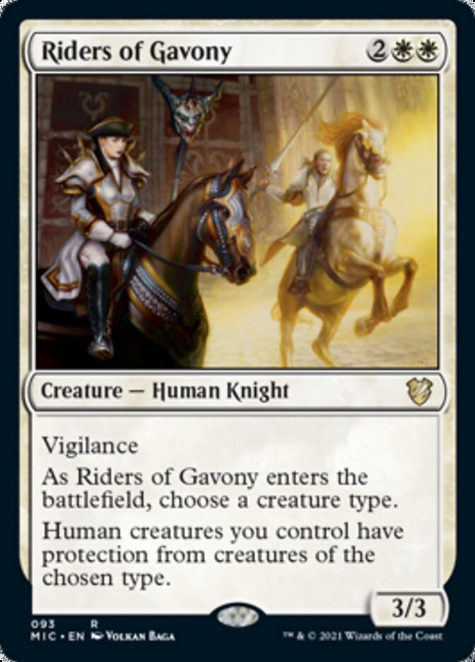 Riders of Gavony [Innistrad: Midnight Hunt Commander] - Evolution TCG