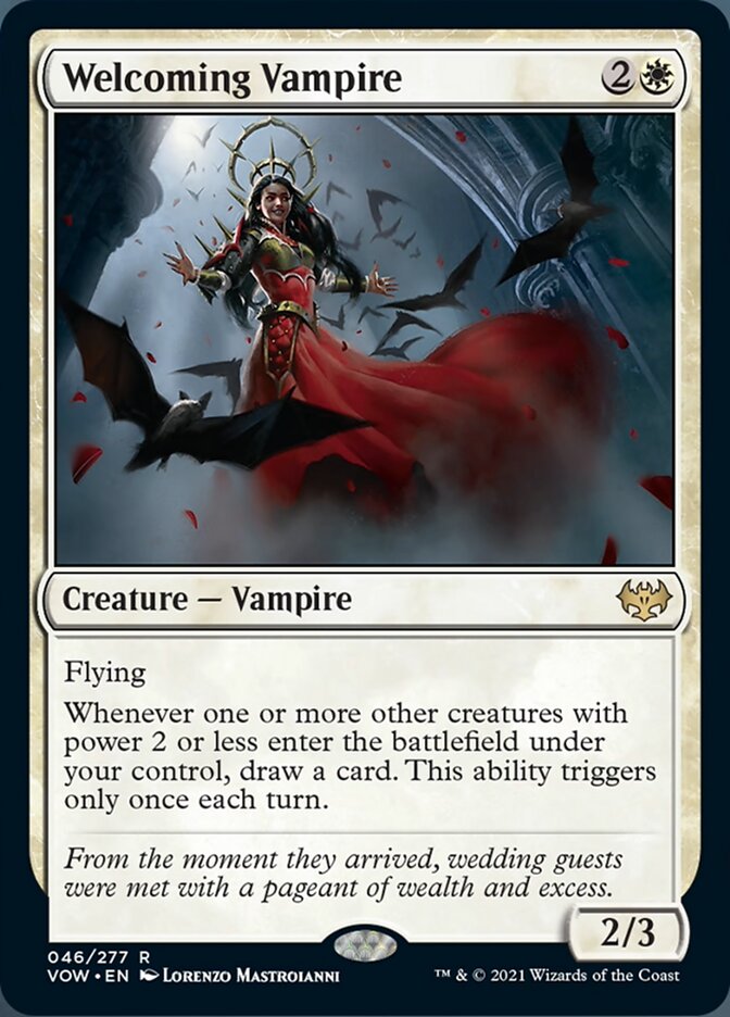 Welcoming Vampire [Innistrad: Crimson Vow] - Evolution TCG