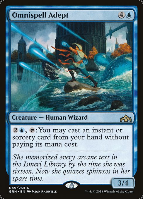 Omnispell Adept [Guilds of Ravnica] - Evolution TCG