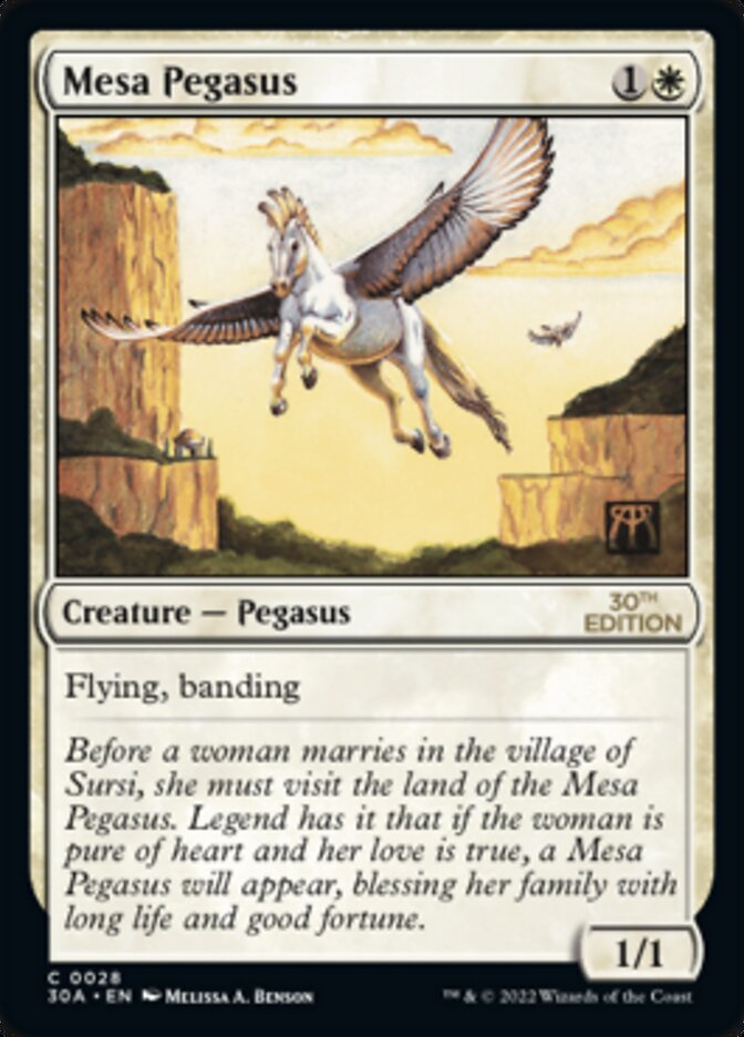 Mesa Pegasus [30th Anniversary Edition] - Evolution TCG