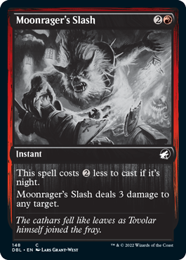 Moonrager's Slash [Innistrad: Double Feature] - Evolution TCG