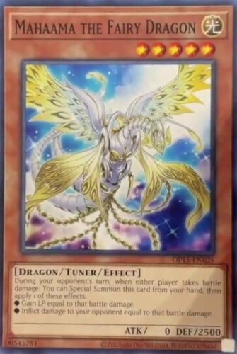Mahaama the Fairy Dragon [OP15-EN025] Common - Evolution TCG