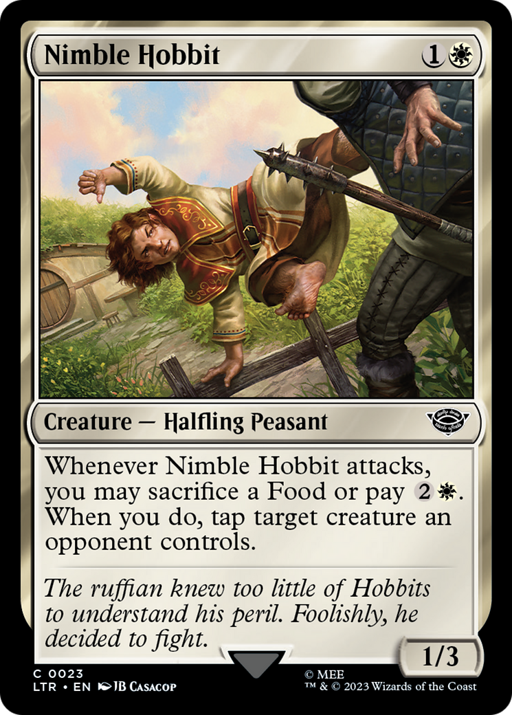 Nimble Hobbit [The Lord of the Rings: Tales of Middle-Earth] - Evolution TCG