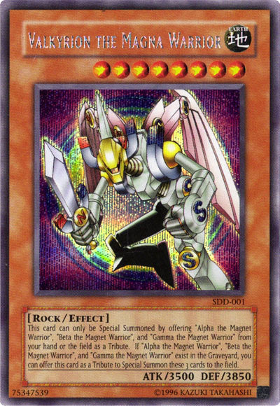 Valkyrion the Magna Warrior [SDD-001] Secret Rare - Evolution TCG