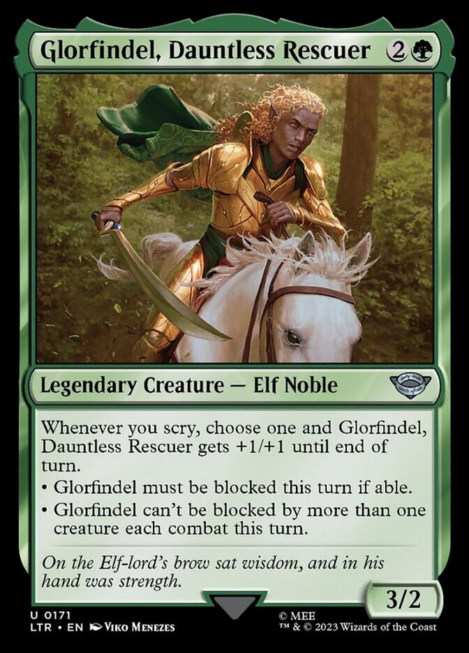 Glorfindel, Dauntless Rescuer [The Lord of the Rings: Tales of Middle-Earth] - Evolution TCG