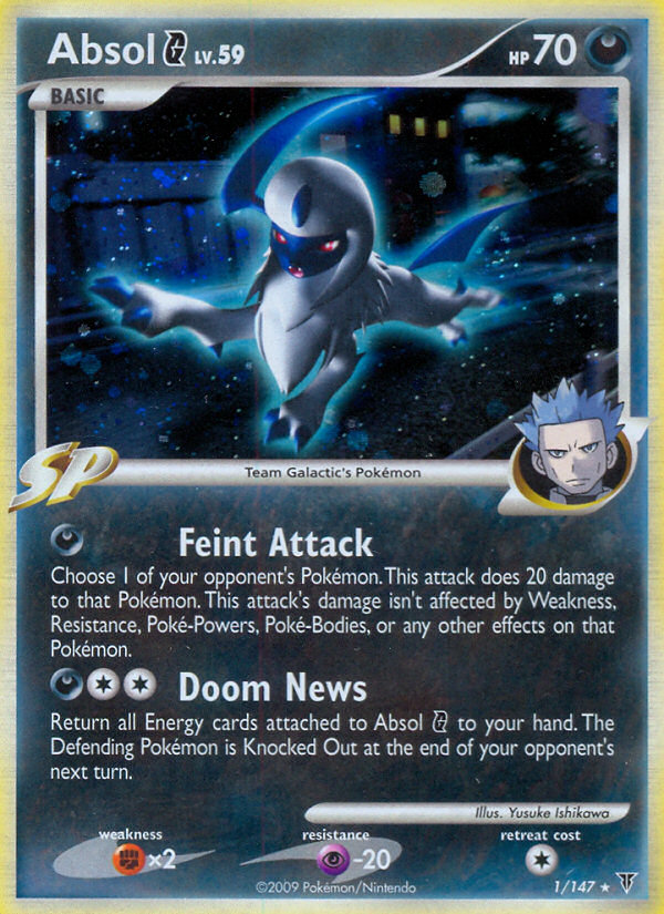 Absol G (1/147) [Platinum: Supreme Victors] - Evolution TCG