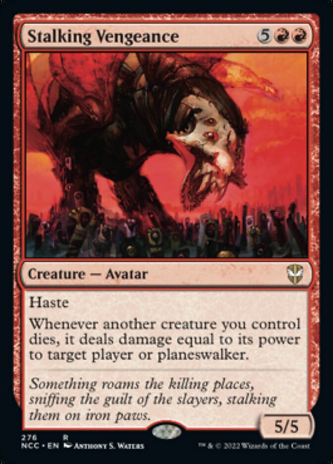 Stalking Vengeance [Streets of New Capenna Commander] - Evolution TCG