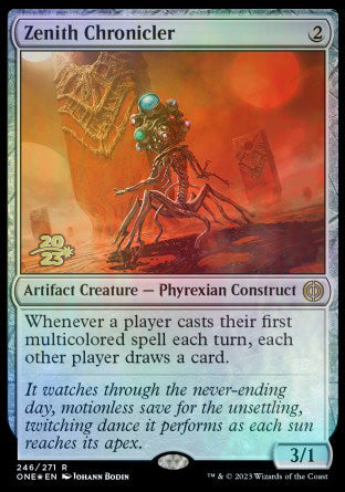 Zenith Chronicler [Phyrexia: All Will Be One Prerelease Promos] - Evolution TCG