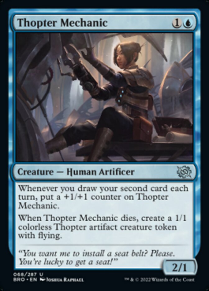 Thopter Mechanic [The Brothers' War] - Evolution TCG