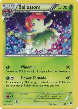 Bellossom (4/98) (Cosmos Holo) [XY: Ancient Origins] - Evolution TCG