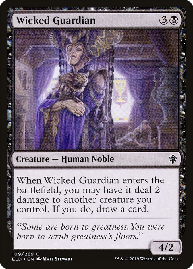 Wicked Guardian [Throne of Eldraine] - Evolution TCG