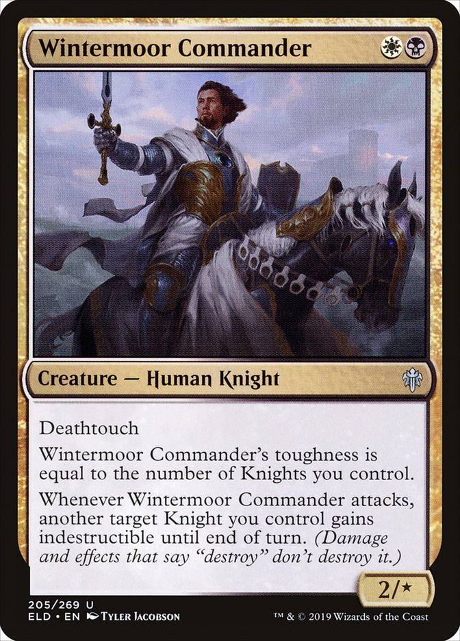 Wintermoor Commander [Throne of Eldraine] - Evolution TCG