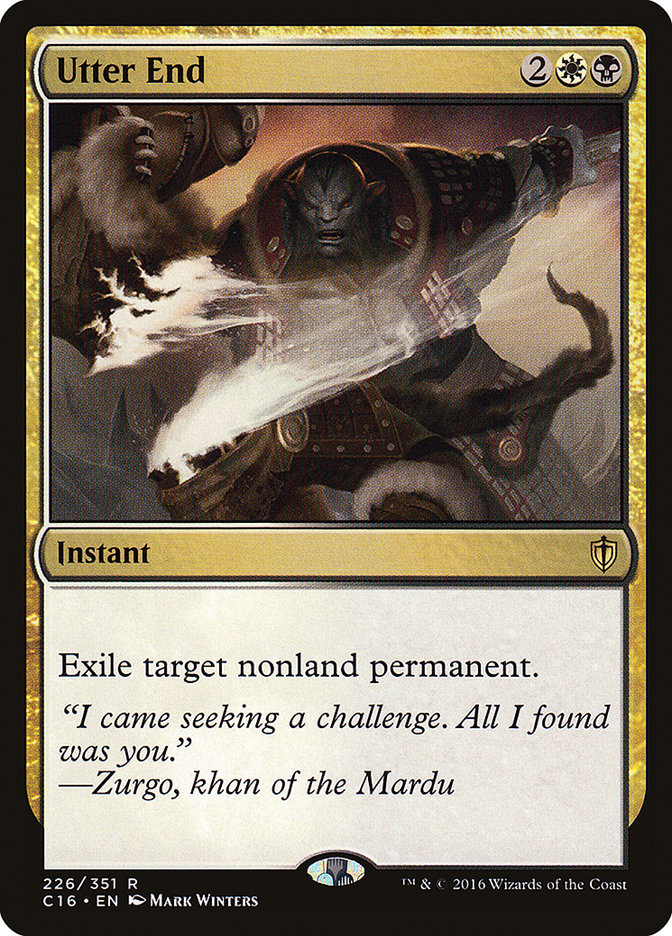 Utter End [Commander 2016] - Evolution TCG | Evolution TCG