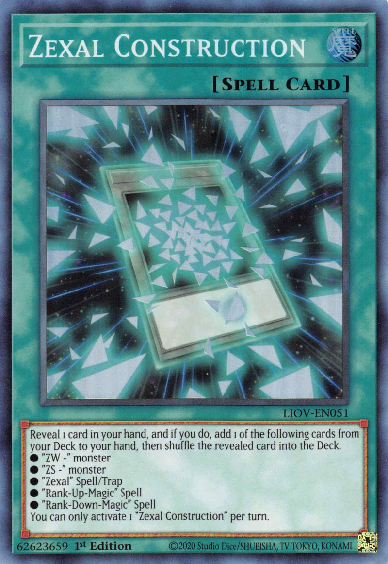 Zexal Construction [LIOV-EN051] Super Rare - Evolution TCG