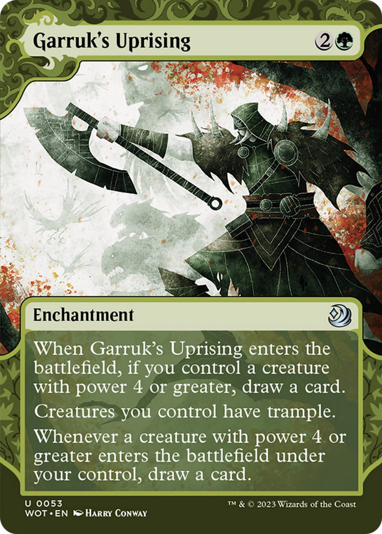 Garruk's Uprising [Wilds of Eldraine: Enchanting Tales] - Evolution TCG