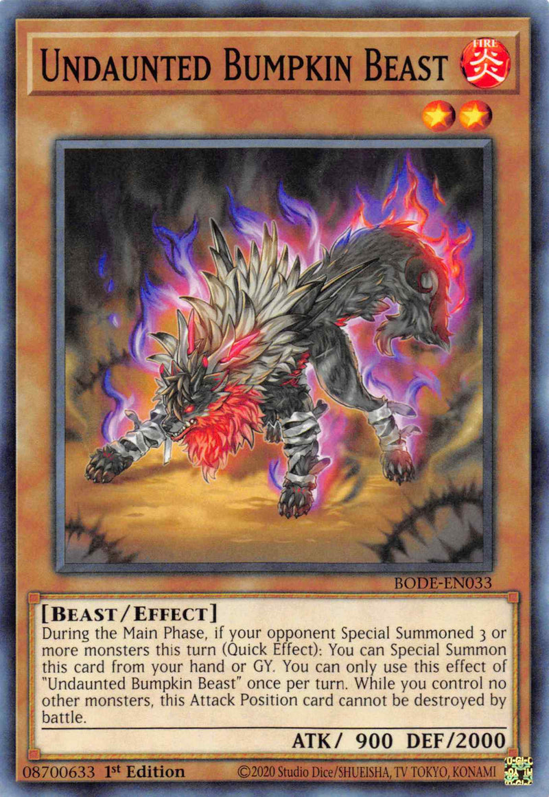 Undaunted Bumpkin Beast [BODE-EN033] Common - Evolution TCG