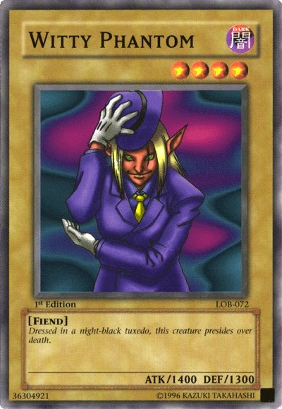 Witty Phantom [LOB-072] Common - Evolution TCG