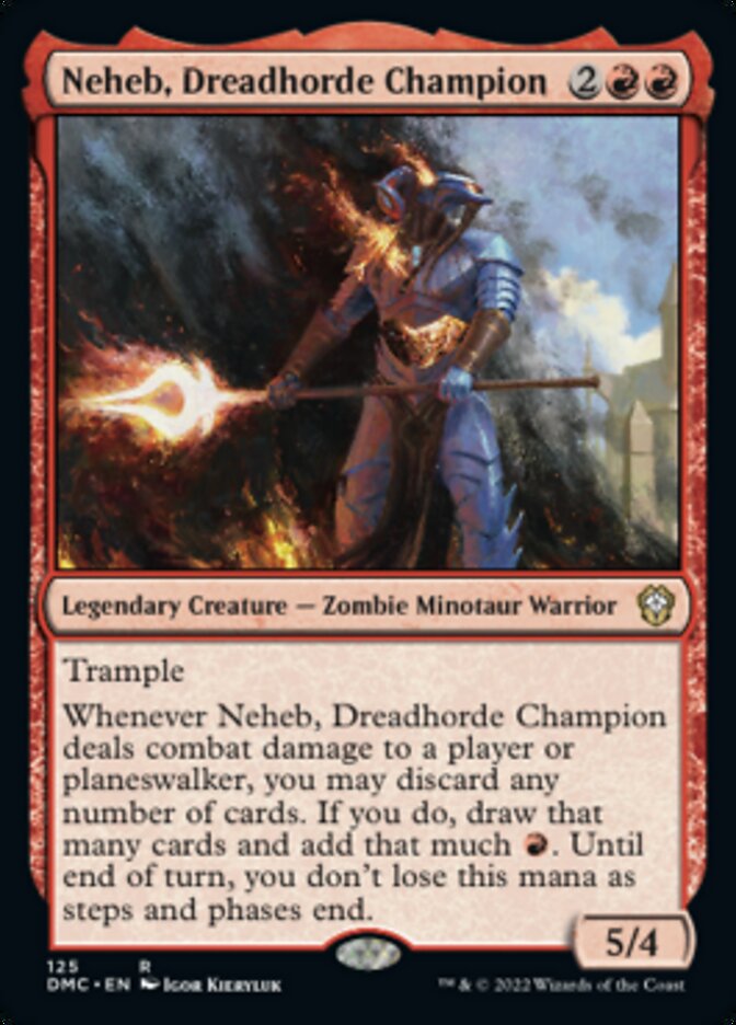 Neheb, Dreadhorde Champion [Dominaria United Commander] - Evolution TCG