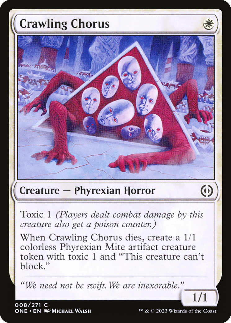 Crawling Chorus [Phyrexia: All Will Be One] - Evolution TCG