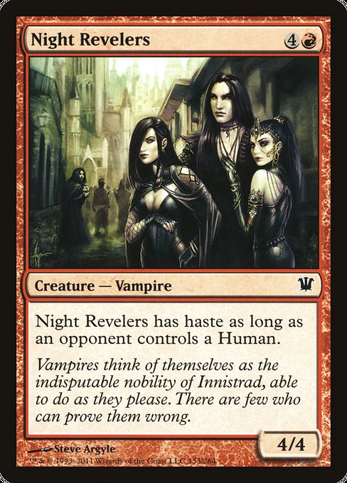 Night Revelers [Innistrad] - Evolution TCG