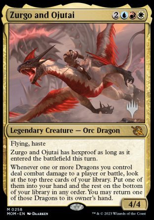 Zurgo and Ojutai (Promo Pack) [March of the Machine Promos] - Evolution TCG