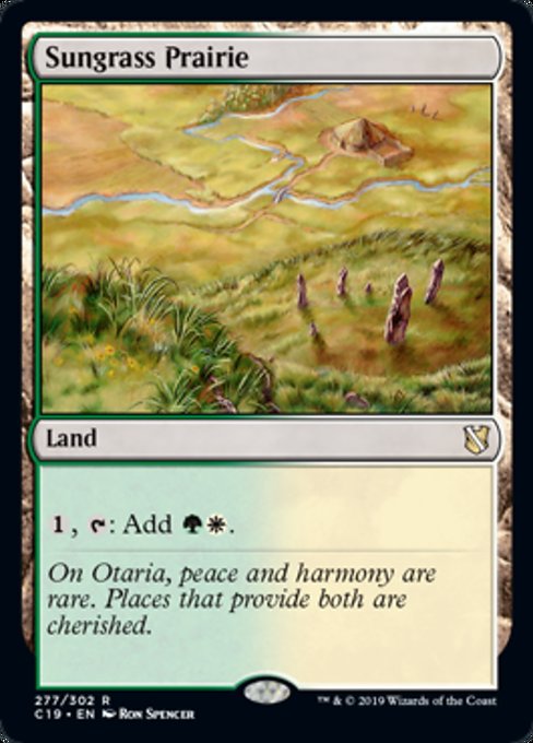 Sungrass Prairie [Commander 2019] - Evolution TCG