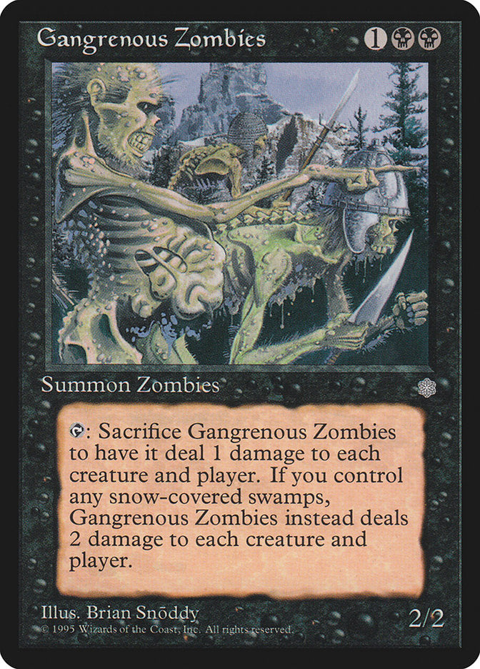 Gangrenous Zombies [Ice Age] - Evolution TCG
