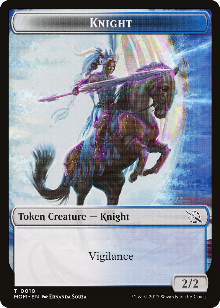 First Mate Ragavan // Knight Double-Sided Token [March of the Machine Tokens] - Evolution TCG