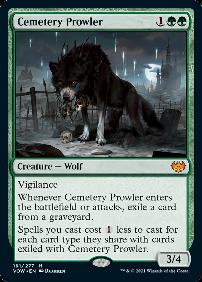 Cemetery Prowler [Innistrad: Crimson Vow] - Evolution TCG