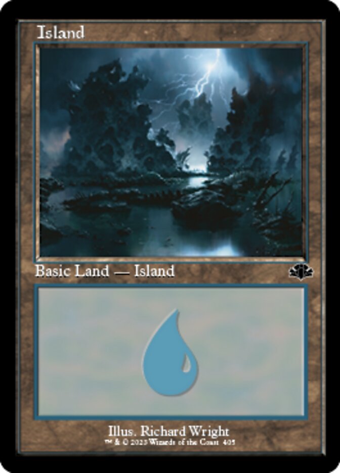 Island (405) (Retro) [Dominaria Remastered] - Evolution TCG