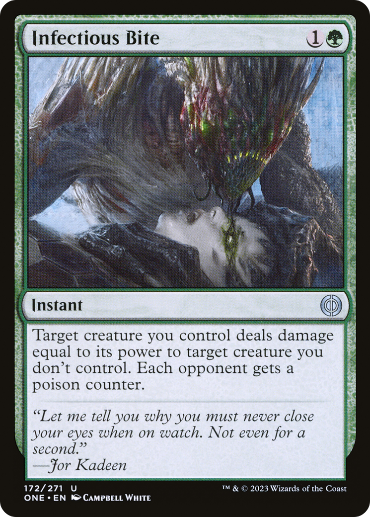 Infectious Bite [Phyrexia: All Will Be One] - Evolution TCG