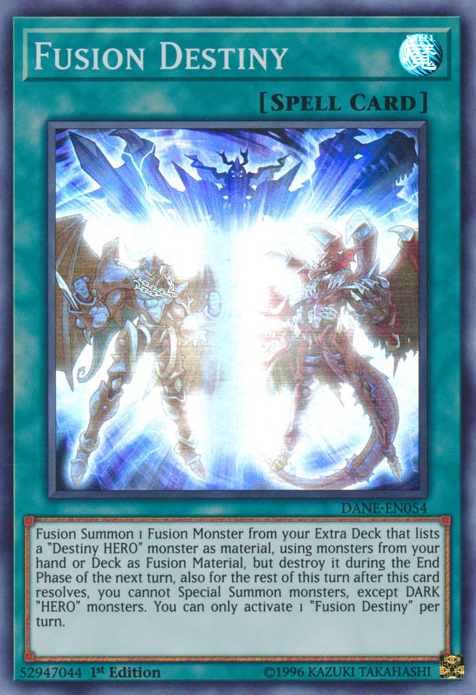 Fusion Destiny [DANE-EN054] Super Rare - Evolution TCG