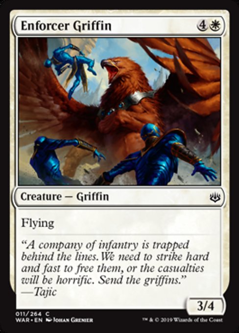 Enforcer Griffin [War of the Spark] - Evolution TCG