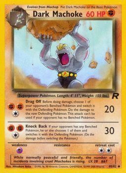 Dark Machoke (40/82) [Team Rocket Unlimited] - Evolution TCG