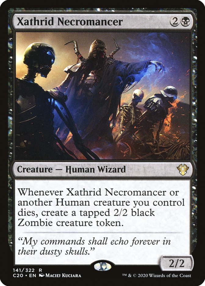 Xathrid Necromancer [Commander 2020] - Evolution TCG