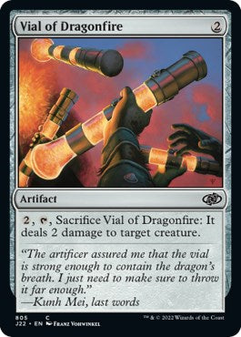 Vial of Dragonfire [Jumpstart 2022] - Evolution TCG