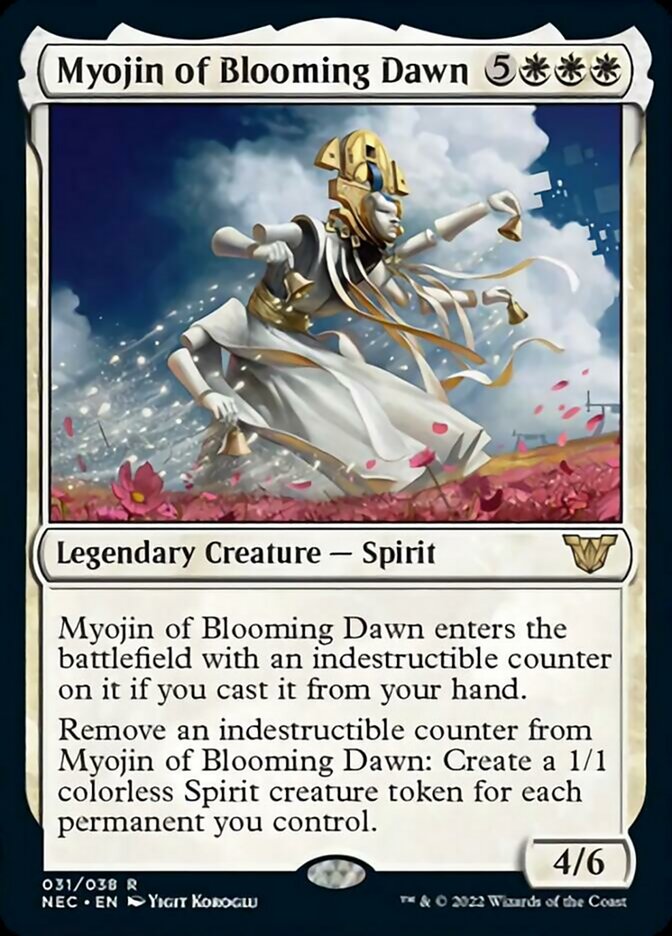 Myojin of Blooming Dawn [Kamigawa: Neon Dynasty Commander] - Evolution TCG