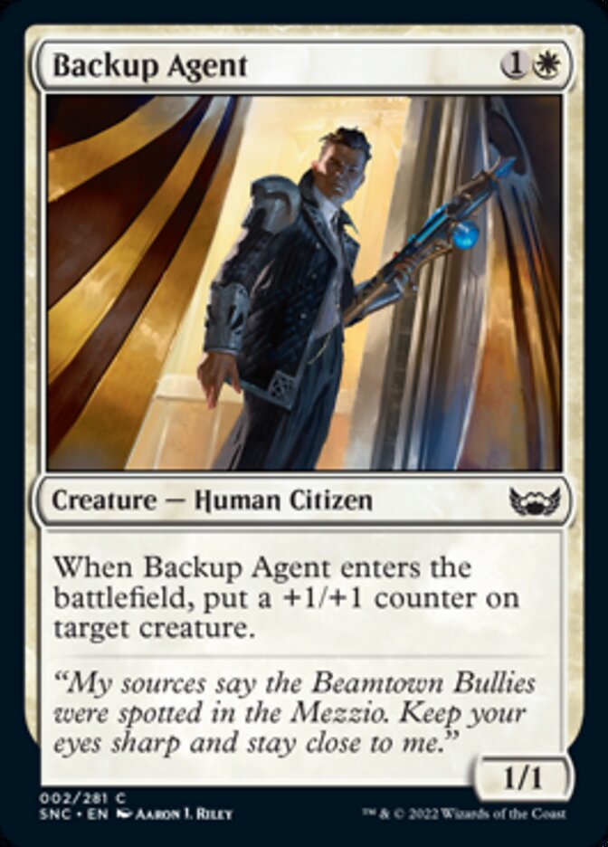 Backup Agent [Streets of New Capenna] - Evolution TCG